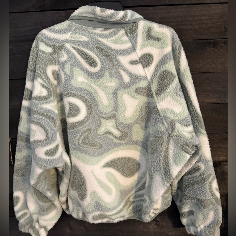 RETRO SNAP FLEECE JACKET